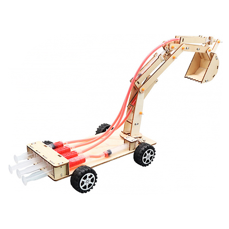 Handmade Hydraulic Excavator D - Science Diy Model 评论和价格