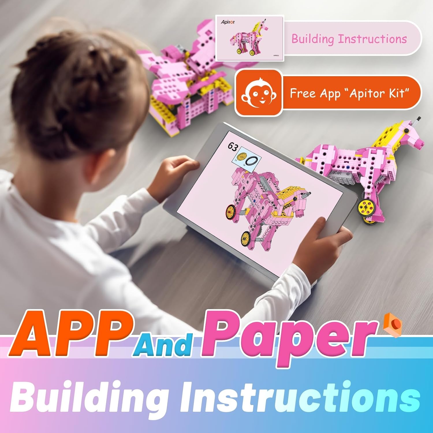 Apitor STEM Toys for Girls Gif - Science Toys 评论和价格