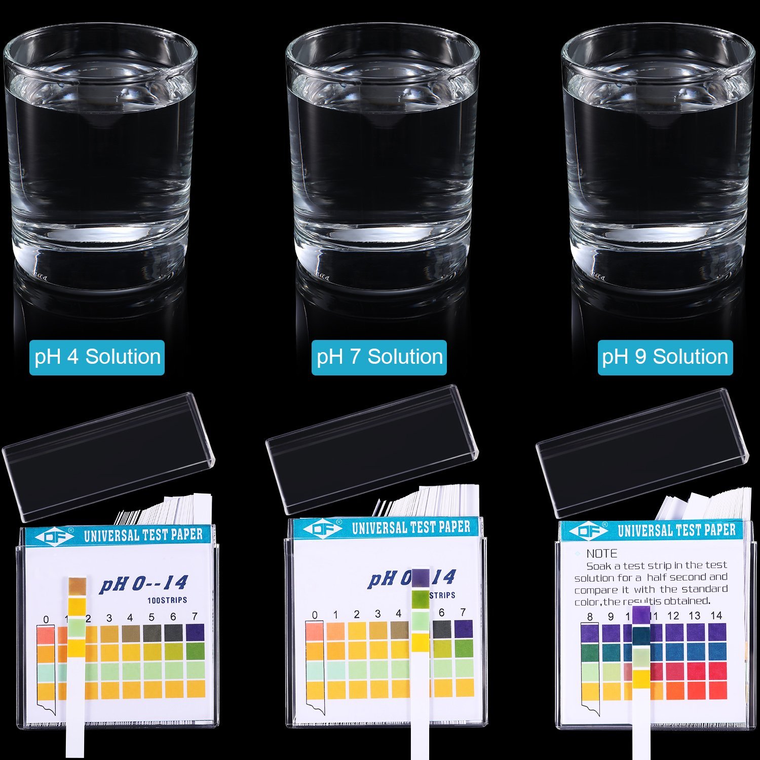 100 Strips 0-14 PH Alkaline Ac - Ph Strip Test 评论和价格
