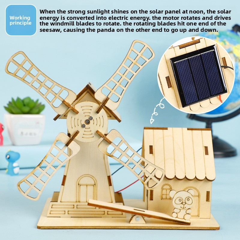 Solar windmill houses, childre - Science Max 评论和价格