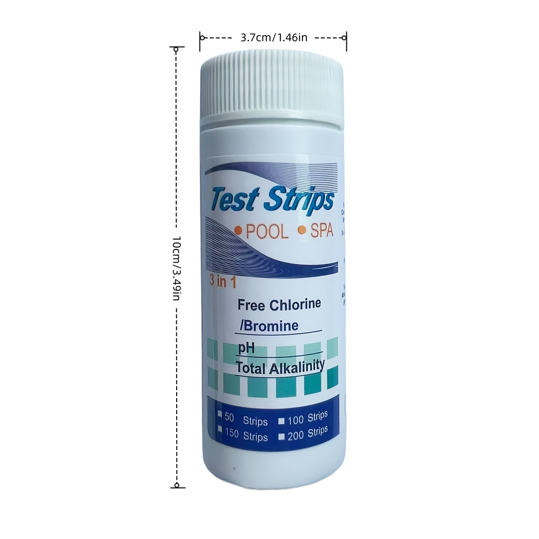 Chlorine PH Test Strips SPA Sw - Ph Strip Test 评论和价格