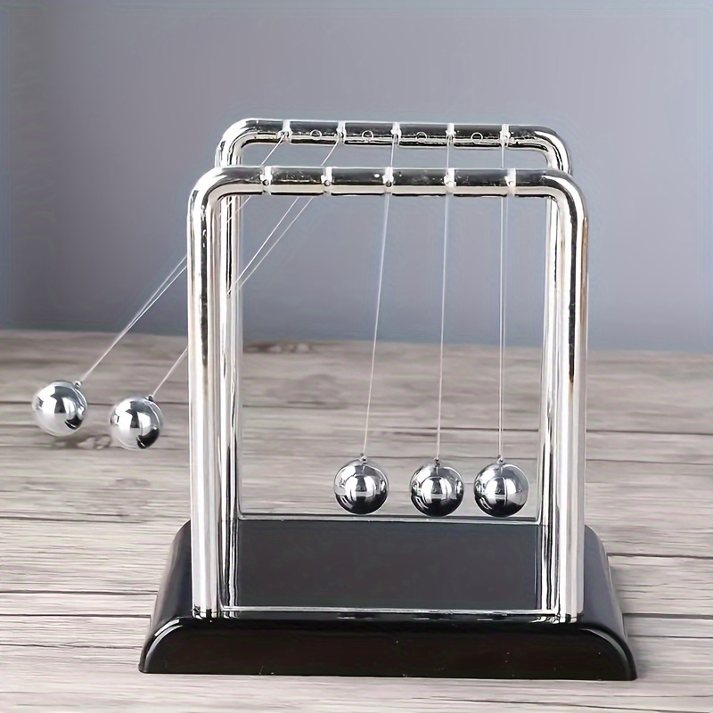 Classic Newtons Cradle Metal D - Newton Cradle Large 评论和价格