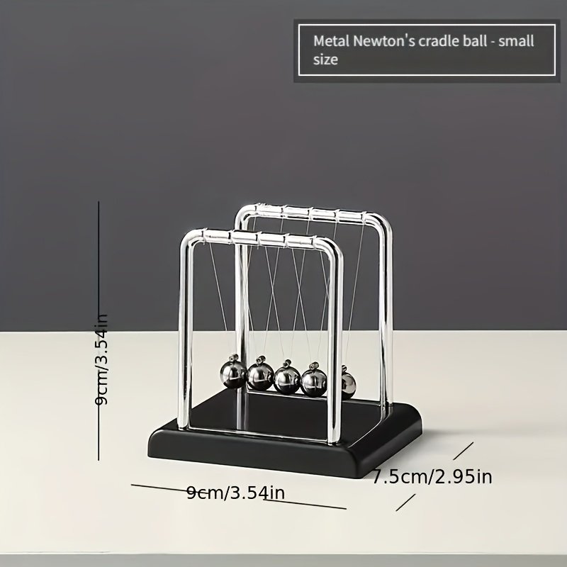 Classic Newtons Cradle Metal D - Newton Cradle Large 评论和价格