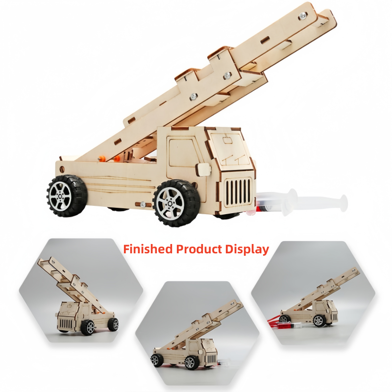 DIY Wood Ladder Fire Truck Mod - Science Diy Model 评论和价格