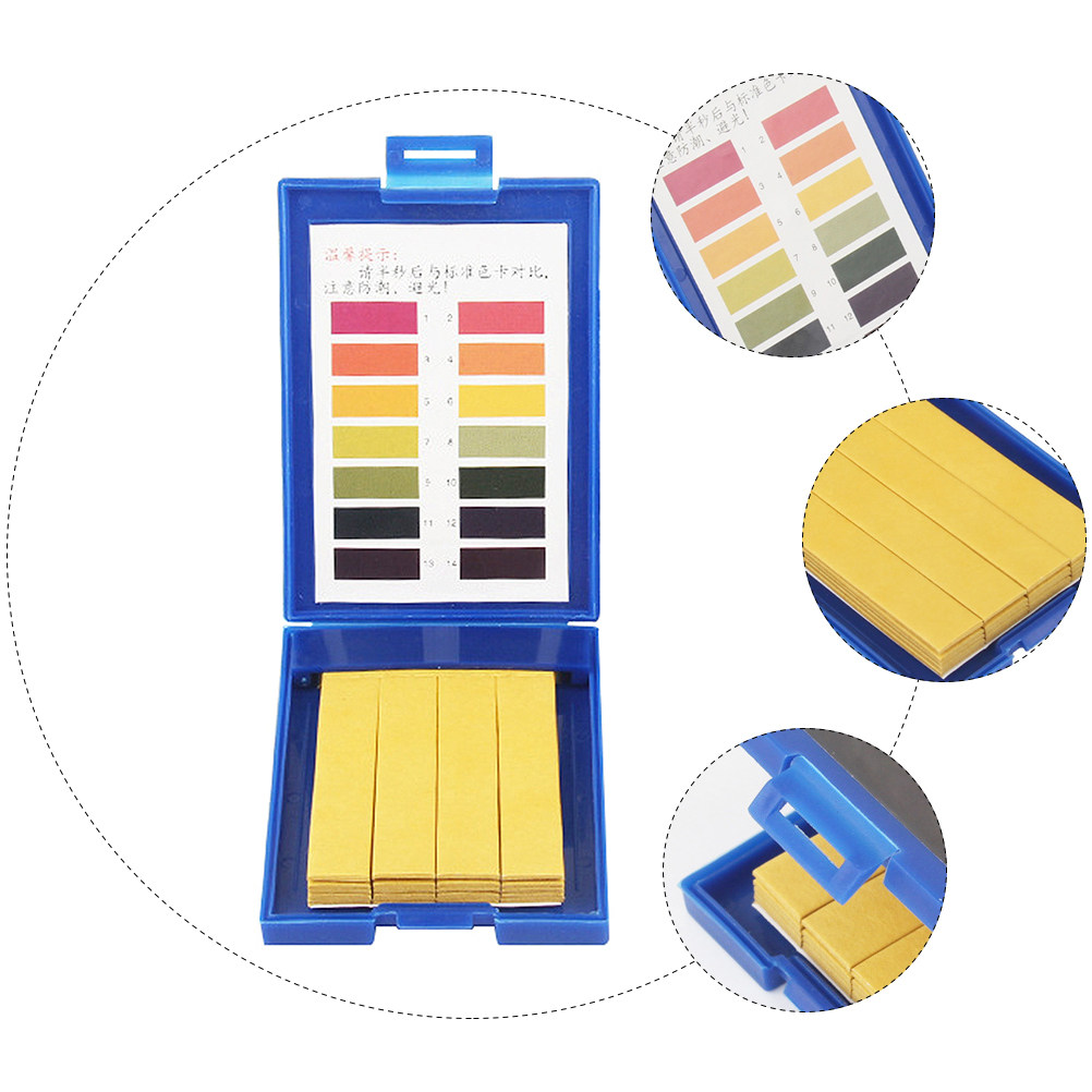 80Pcs PH Testing Paper 1-14 Fu - Ph Strip Test 评论和价格